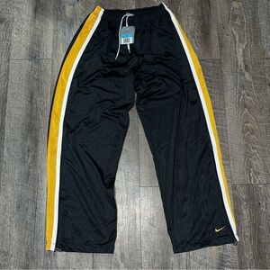 Vintage NWT Nike Striped Ankle Zip Track Pant Sweatpants Youth Boys Medium 10/12